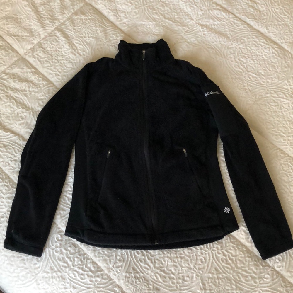 Colombia soft fleece zip up sweater